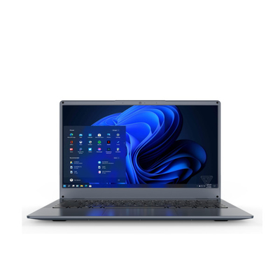 14 &quot;पोर्टेबल लैपटॉप कंप्यूटर आइस लेक-आर I5-1035G1 256GB SSD विंडोज 11 प्लास्टिक ब्लैक